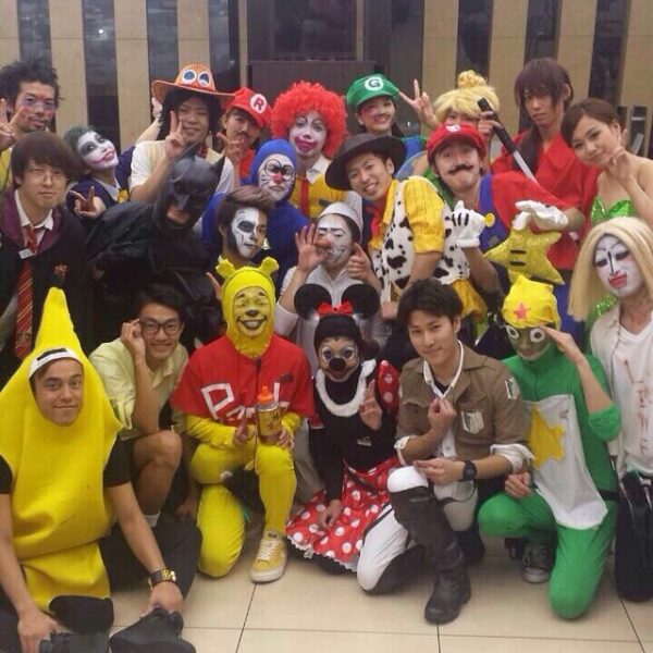 ハロウィン仮装営業