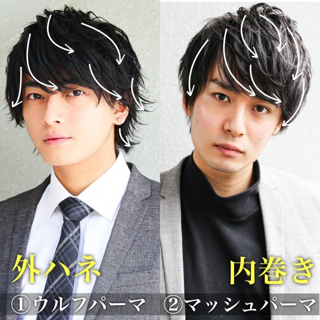 男性の硬毛にオススメ髪型