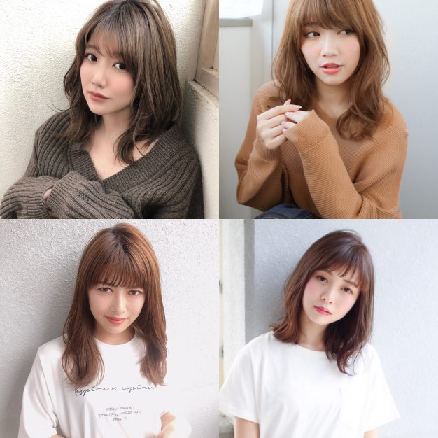 面長さんにオススメの髪型
