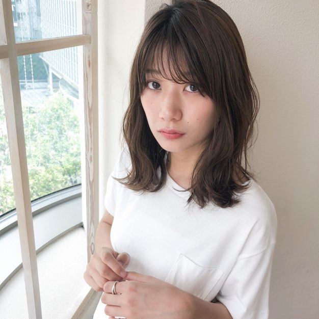 面長さんにオススメの髪型
