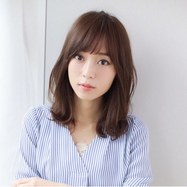 面長さんにオススメの髪型