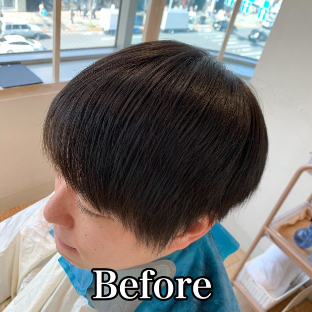 メンズのボリュームが出にくい直毛の髪質