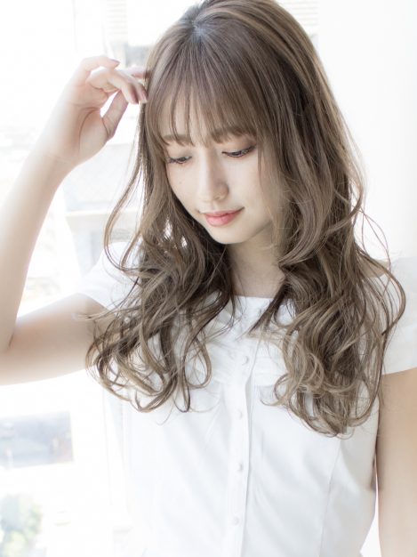 巻き髪風デジタルパーマ