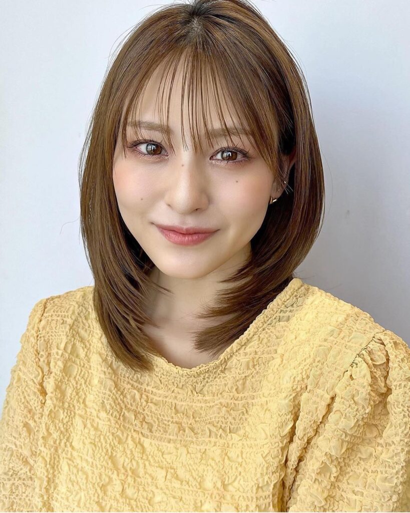 さらっとひし形レイヤーカットが人気／髪質改善ストレートも◎京佳