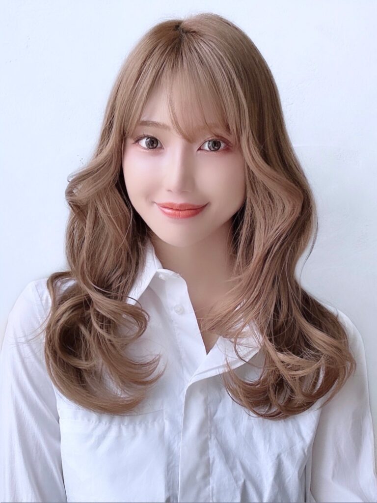 ♡ふんわり柔らか内巻きstyle透明感ミルクカラー♡