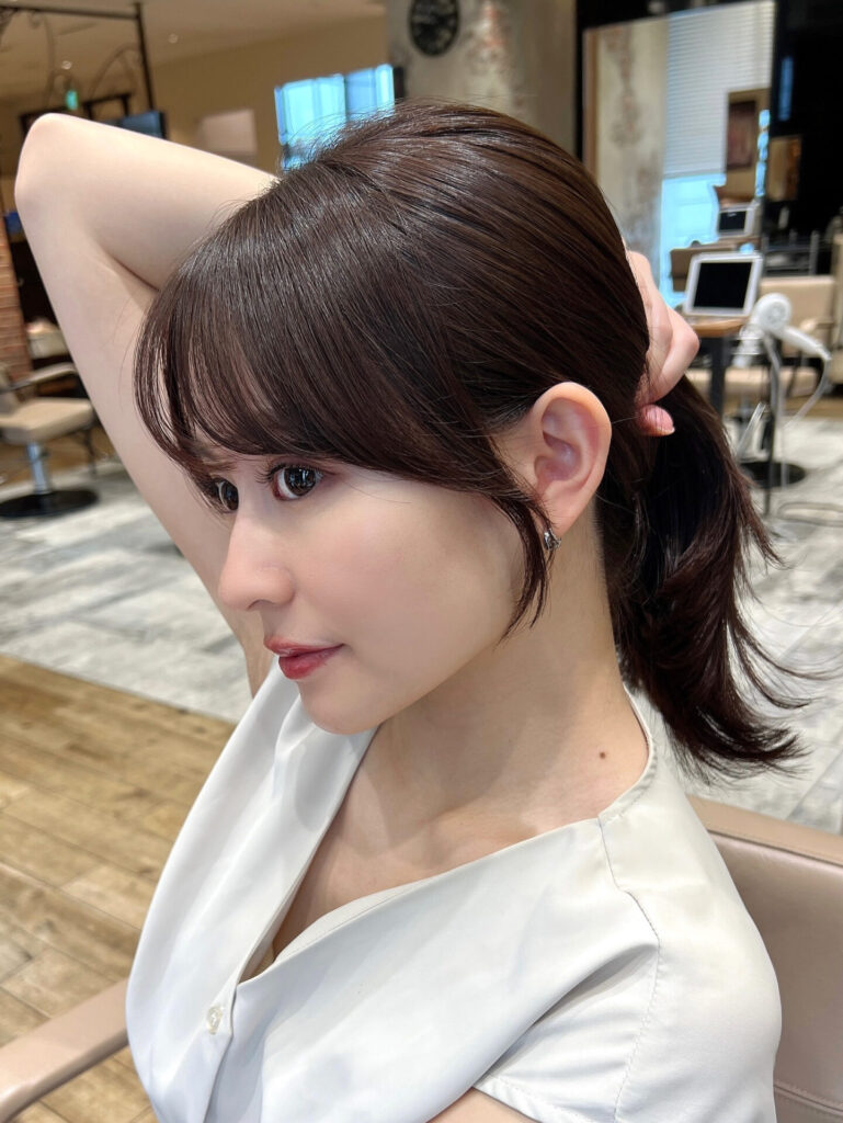大人かわいい/ 小顔お顔周りカット