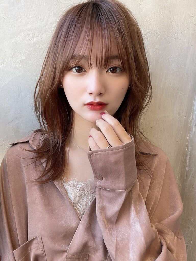 20代30代大人かわいいセミロングヘア★ブランジュ
