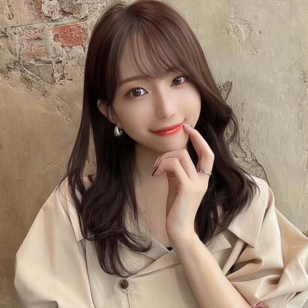 20代30代大人かわいいセミロングヘア★ブランジュ