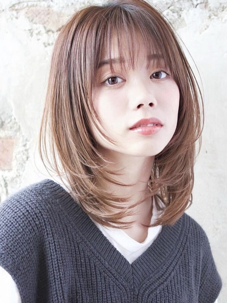 小顔効果抜群★さらっとレイヤーカット★髪質改善ストレートも人気★
