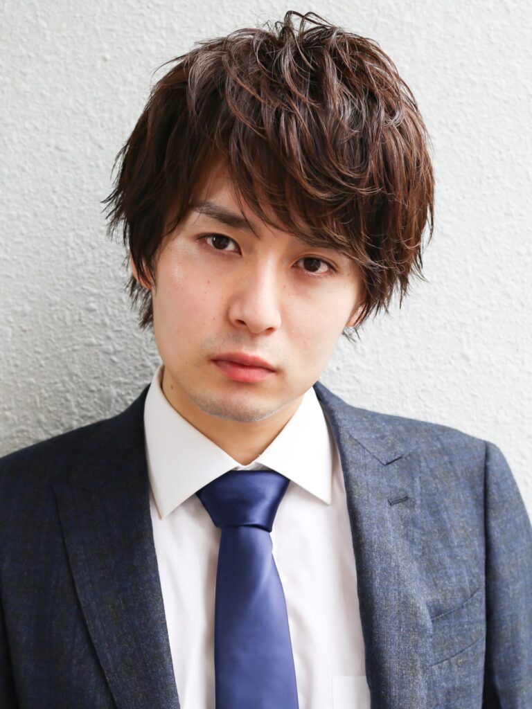 ３０代　メンズ　髪型　ビジネスヘア