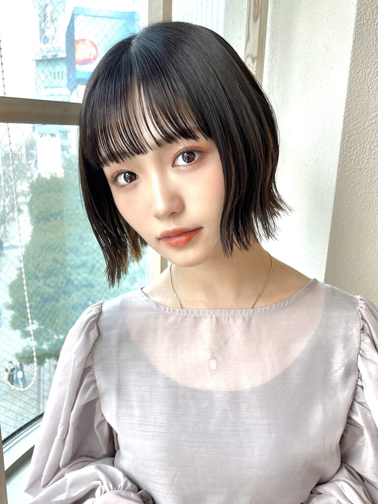 大人可愛い小顔外ハネボブ×ナチュラルボブ×ミニボブ20代30代
