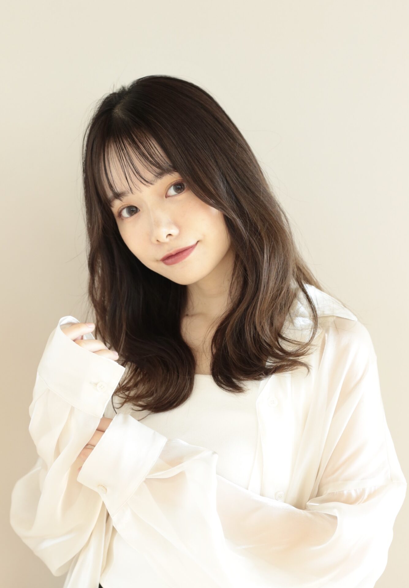 ふわっと大人可愛いミディアム