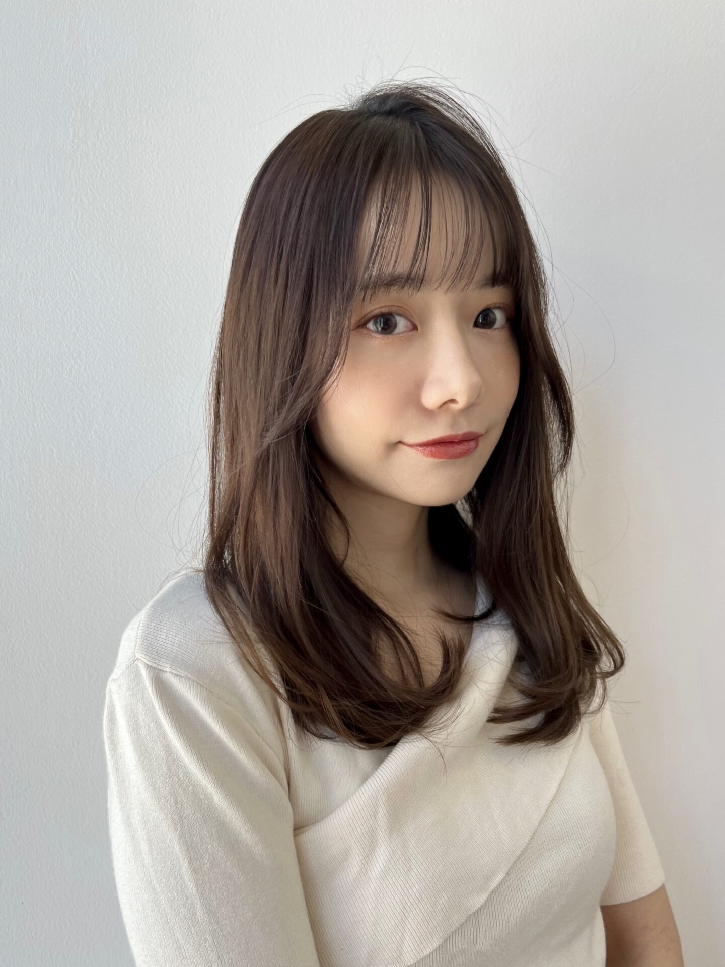 ワンカールでナチュラル大人可愛いヘア