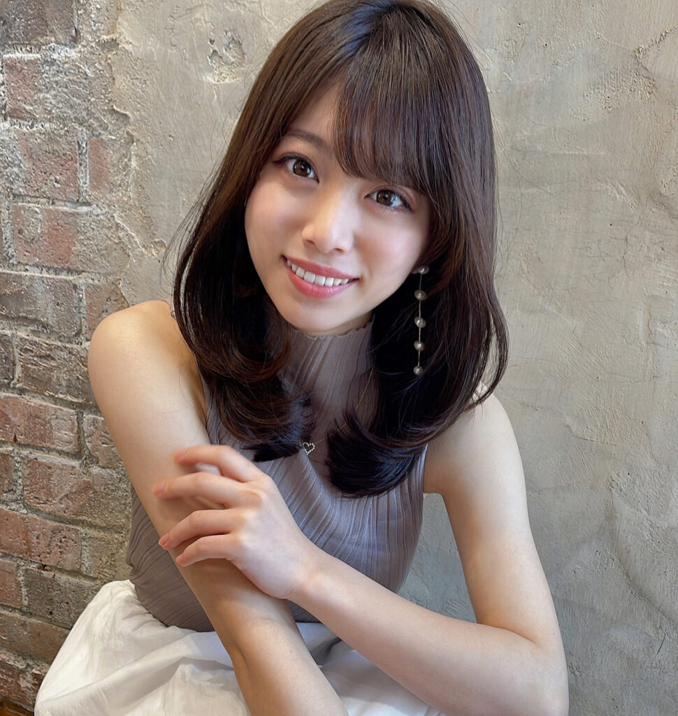 小顔モテレイヤーひし型シルエット