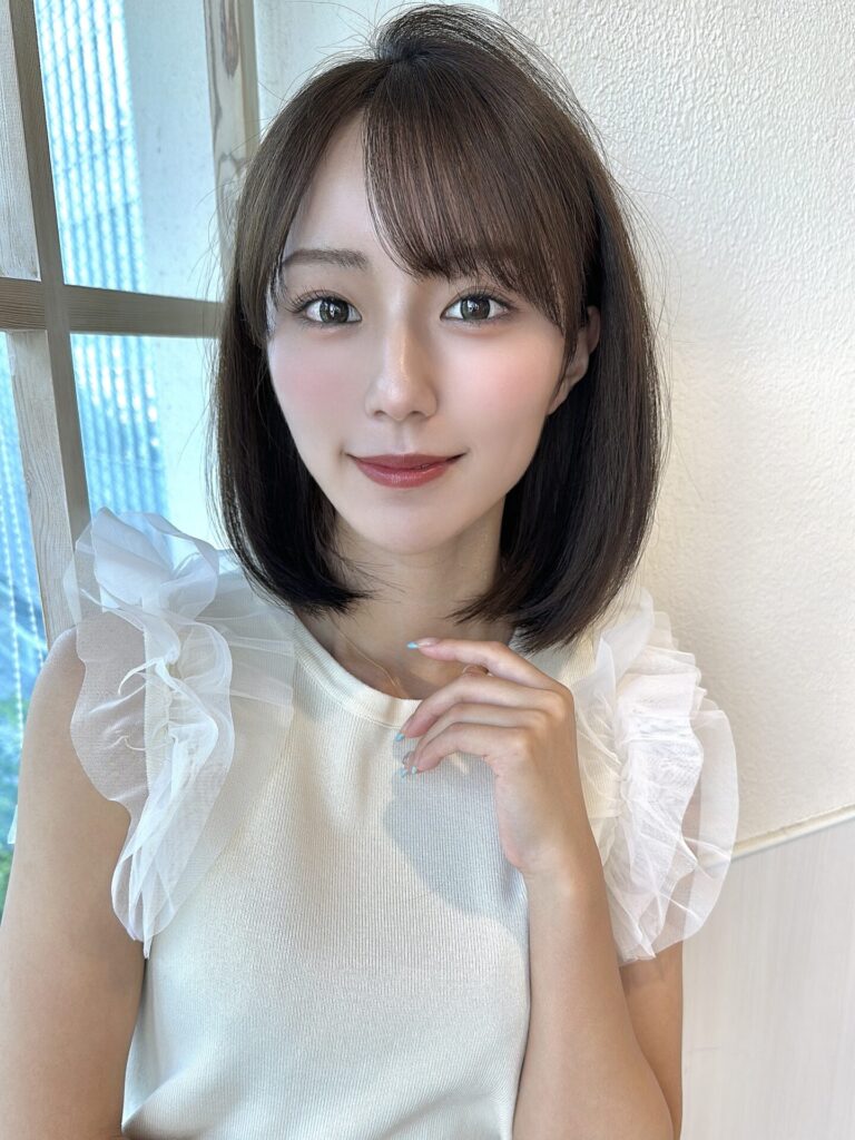 イメチェン大人可愛い小顔前下がりボブ×結べるボブ20代30代40代