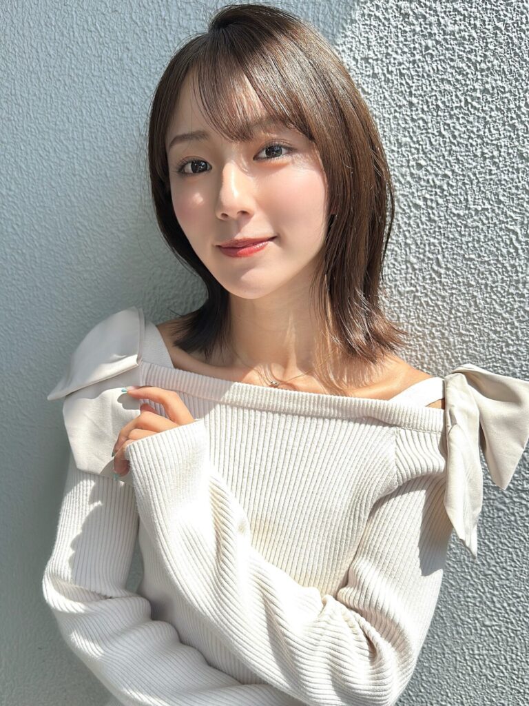 イメチェン大人可愛い小顔前下がりボブ×結べるボブ20代30代40代