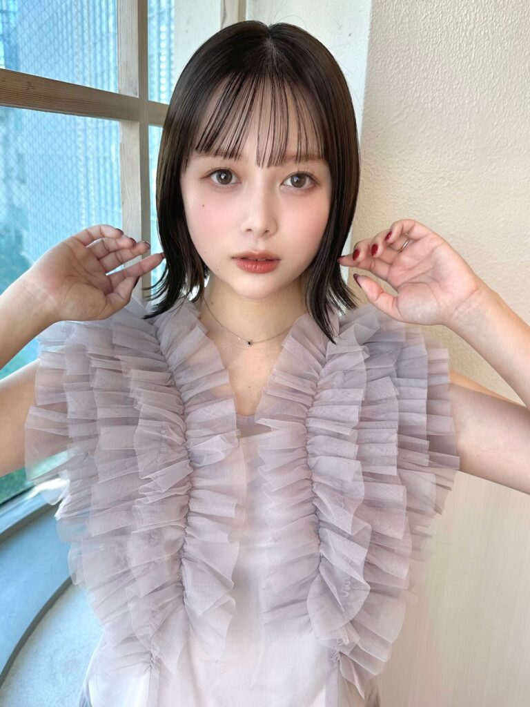 イメチェン大人可愛い小顔前下がりボブ×結べるボブ20代30代40代