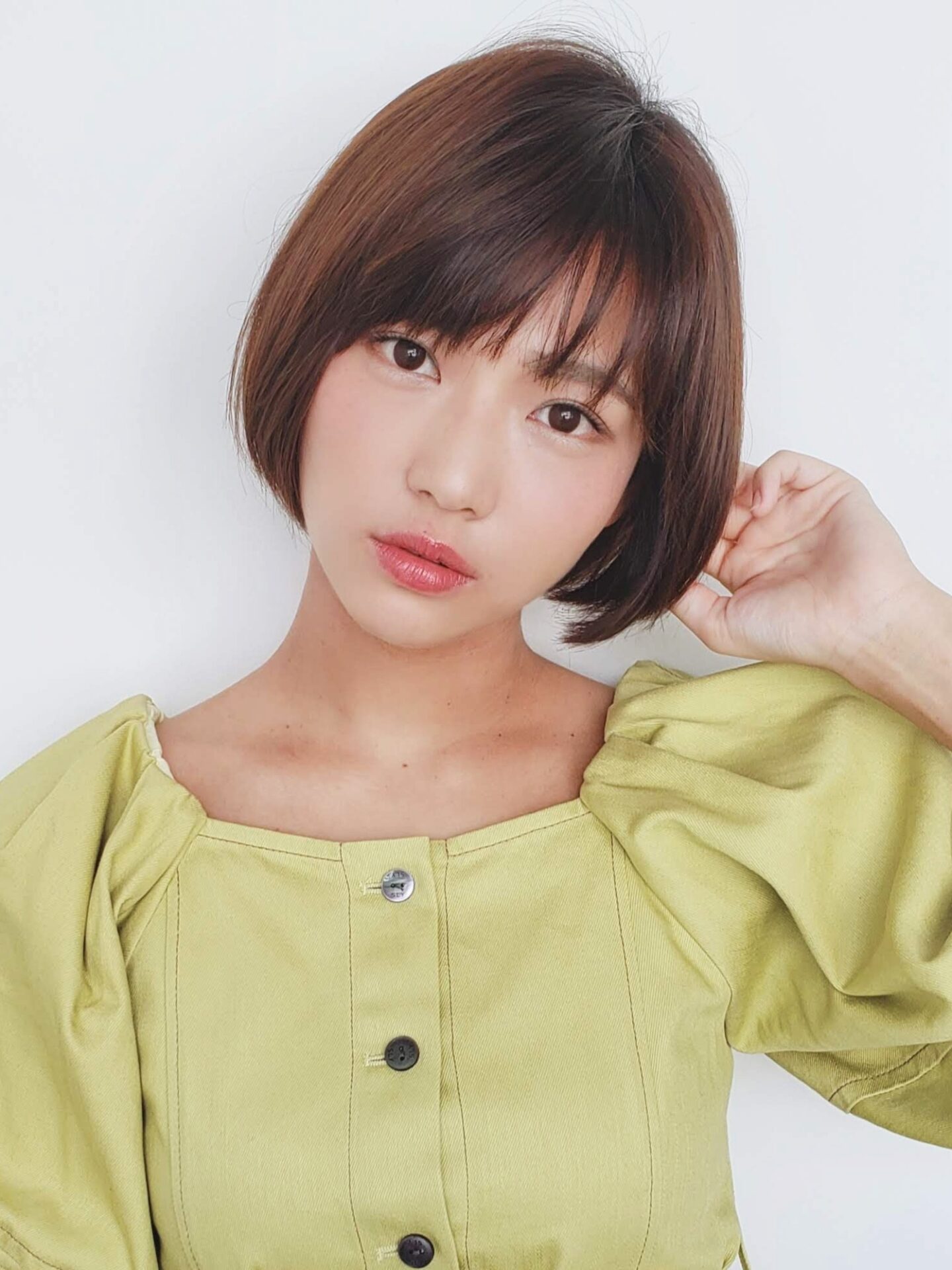 大人可愛いボブ