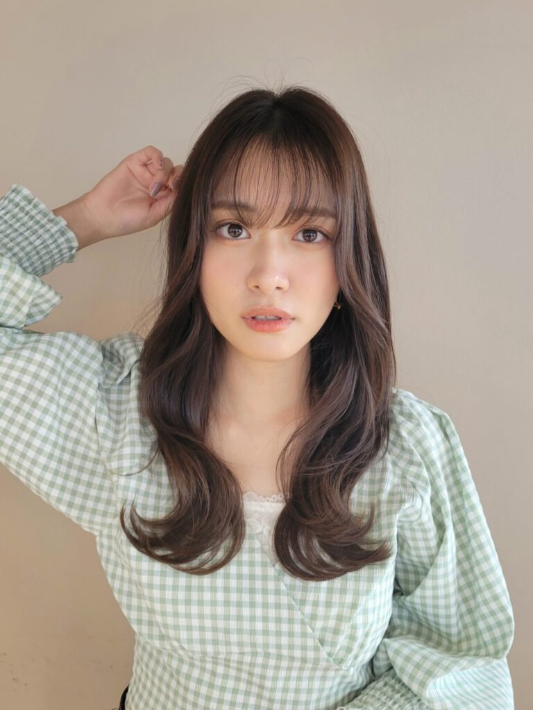 大人女性でもできる韓国ヘア