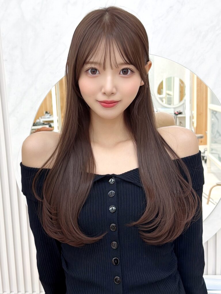 ワンカールで可愛いレイヤーカット❤︎