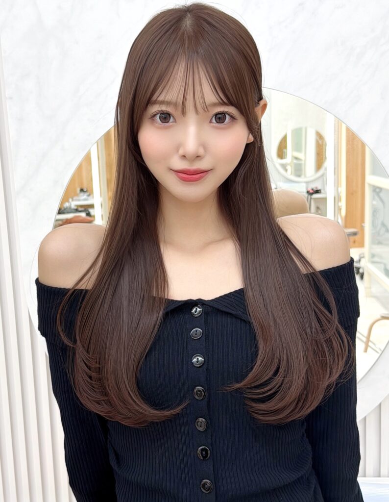ワンカールで可愛いレイヤーカット❤︎