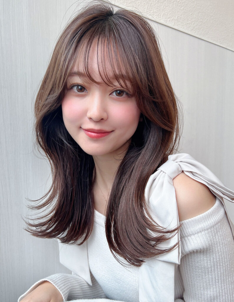 大人可愛いくびれヘア×ロングヘア