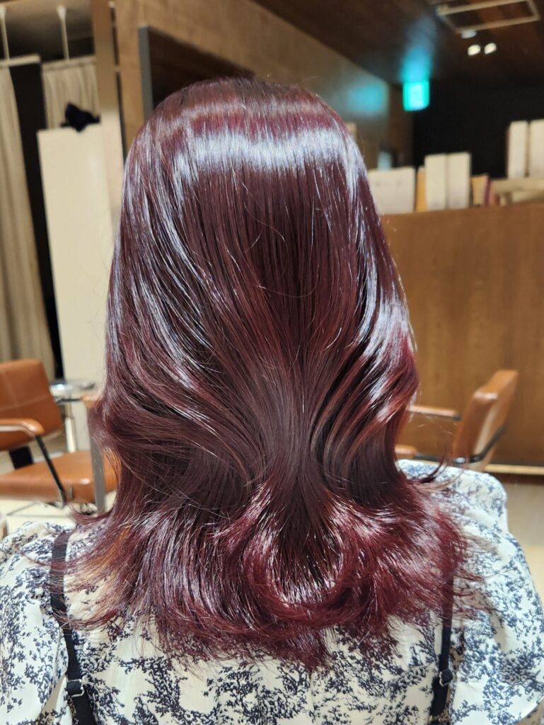 華やかレイヤースタイル