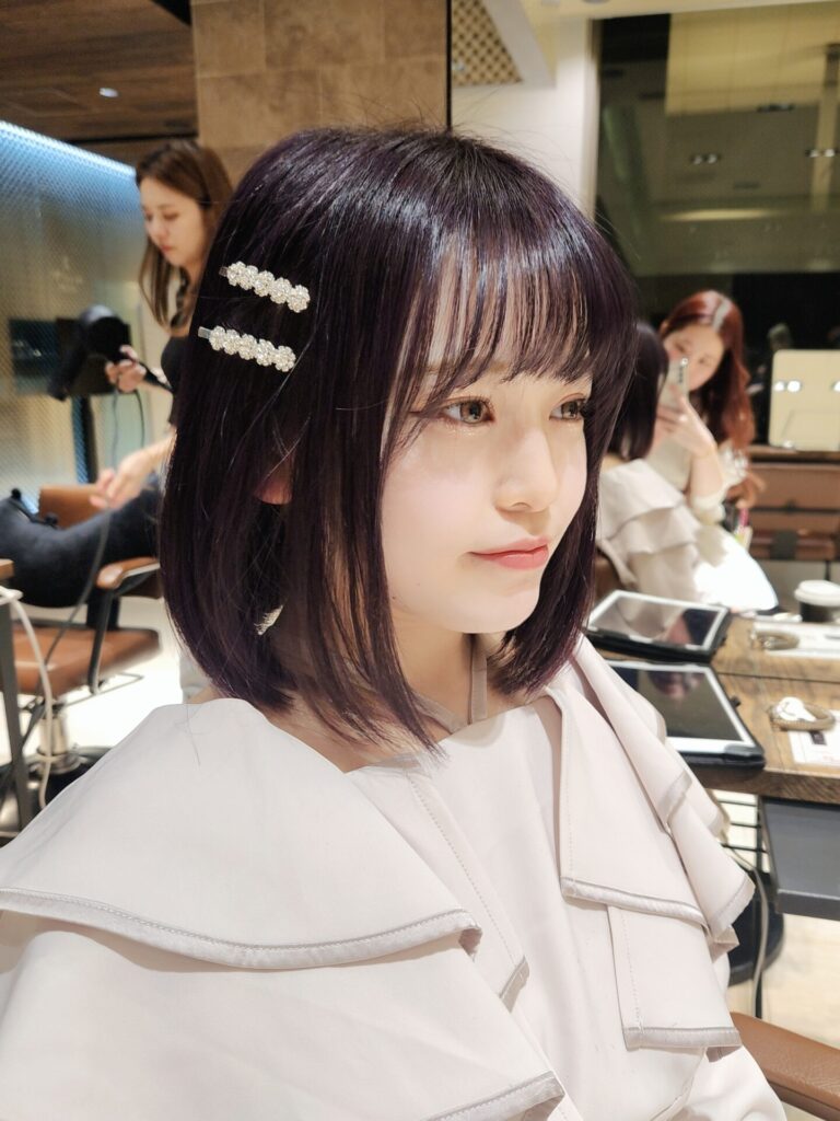 華やかボブスタイル